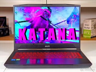 Herní notebook MSI KATANA  | RTX 3060 6GB | 16GB | ZÁRUKA