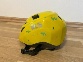 Dětská helma Kellys KLS Zig Zag Lime, S (50-55cm)