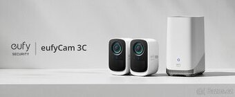 EUFYCAM 3C (2+1) bezdrátový kamerový systém 4K - NOVÉ