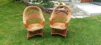 Prodám proutěné křesla