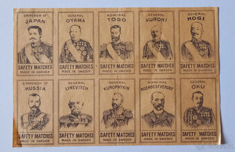 Sbírka 425 zápalkových nálepek Švédsko