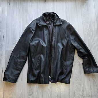 Pánská kožená bunda Dilander XXXL - 1