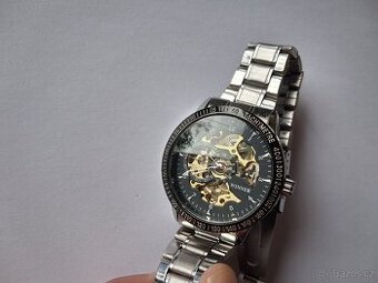 Automatické mechanické bezbateriové pánské hodinky Winner