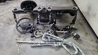 Kompletní sada aitbag+palubovka+pásy Koleos 2008-