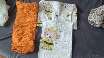 Povlečení do postýlky Medvídek Včelka