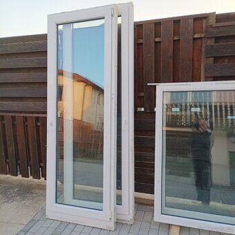 Balkonové dveře a okno