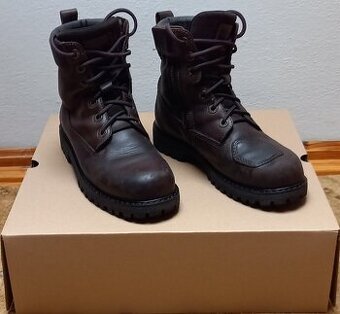 Boty na motorku BROGER Alaska II, hnědé (37)