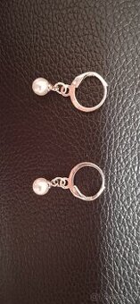 Naušnice 925 s perlička