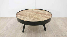 Konferenční stolek ze světlého mangového dřeva WAKITA