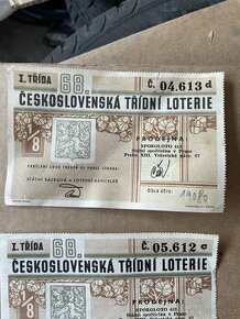 Československá třídní loterie 10ks