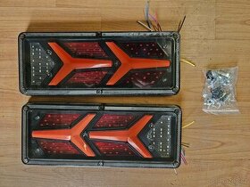 LED světla se sekvencí na přívěs nebo dodávku 12V - 1