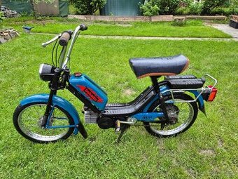 Babetta 210 s kartičkou, modrá s prodlouženým sedlem 6.