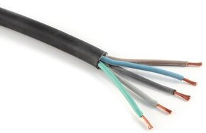Kabel gumový na prodlužovák 380V 5Gx2,5 (4000296)