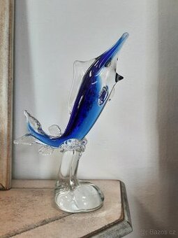 Murano - skleněná ryba - 1