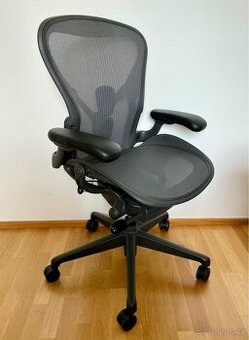 Kancelářská židle Herman Miller Aeron vel. B - záruka - 1