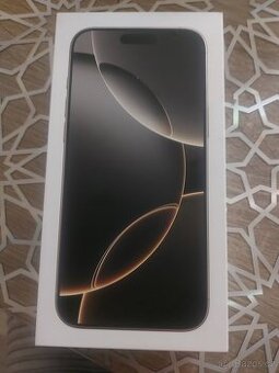 Iphone 16 pro max 256 GB Titan natur
