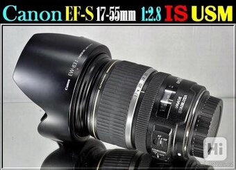 Canon EF-S 17- 55mm f/2.8 USM IS 1:2.8APS-C Zoom