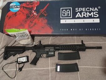 Prodám airsoft set SA M4 Carbine