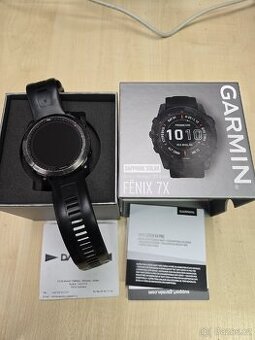 Garmin Fenix 7X Sapphire Solar 51mm Titanium Black