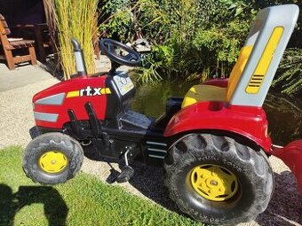 Šlapací traktor Rolly Toys X-Trac hasiči
