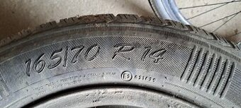 Disky s ještě použitelnými pneu 165/70 R14