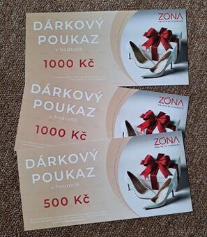 dárkový poukaz Zona obuv