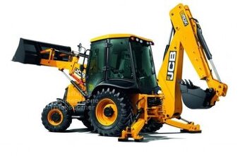 Zemní práce - traktor-bagr JCB 3CX