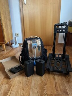 Kyslíkový koncertrátor s baterií