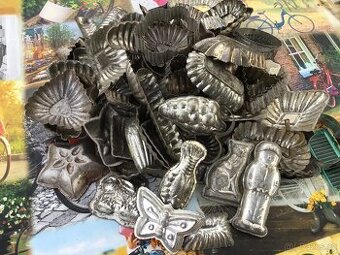 Staré vánoční formičky na cukroví