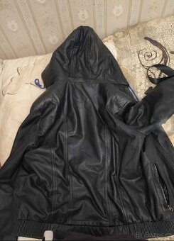 Kožená bunda Philipp Plein XL - kvalitní kus ze zahraničí