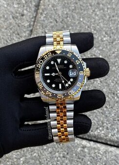 Seiko mod GMT Bicolor Gold