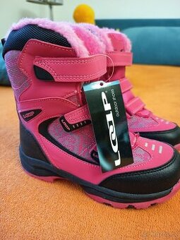 Zimní dívčí boty s kožíškem vel. 31