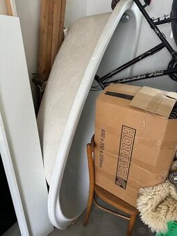 Rohová vana 160 x 80 cm