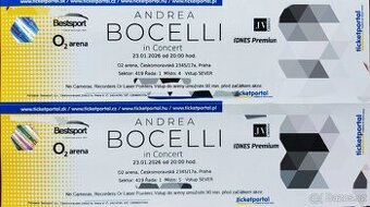 PUVODNI CENA Andrea Bocelli: 1 Rada Horni Sezení 23.0