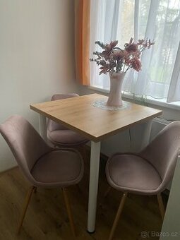 Prodám stůl a židle.