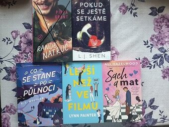 Romantické knihy-NOVÉ