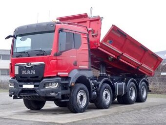 MAN TGS 37.430 8x4 třístranný sklápěč Bordmatic