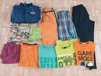11 kusů chlapecké oblečení vel. 146/152