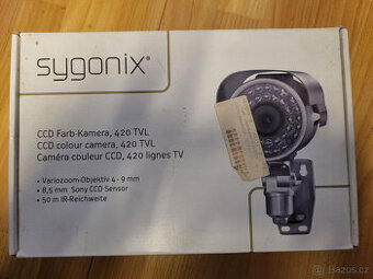 Barevná bezpečnostní kamera s přísvitem IR 50 metrů