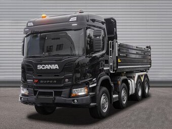 Scania G500 XT 8x4 - třístranný sklápěč Meiller