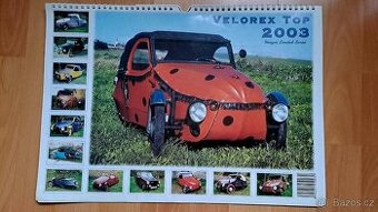 VELOREX - velký nástěnný kalendář 2003