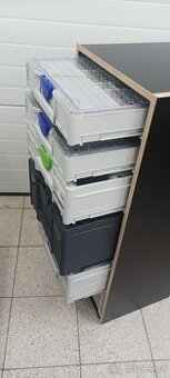 Predam lišty na Systainer3 Tanos , Festool