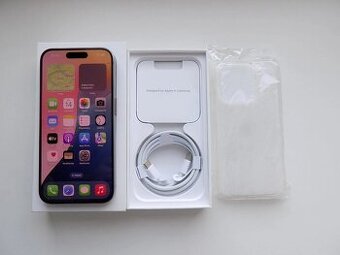 Apple iPhone 15 Pro 128GB Přírodní titan, ZARUKA, TOP