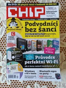 Časopis Chip, ročník 2024, čísla 1 až 7 včetně DVD