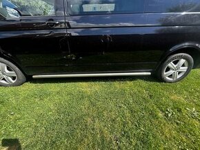 Boční nerez rám , nášlap, vw t5 t5.1 Long prahy