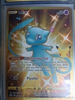 Mew 2021 10th Pokemon birthday