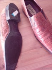 Italské kožené vycházkové boty - 1
