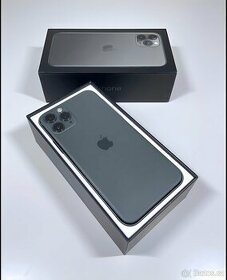 iPhone 11 Pro Max Midnight Green KONDICE BATERIE 100% TOP - 1