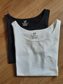 Letní dívčí trička na ramínka , vel 134/140, H&M