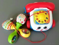 Fisher-Price hračky: telefon a štěrkotky - 1